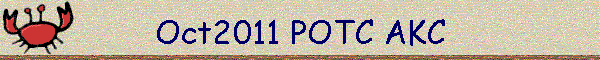 Oct2011 POTC AKC