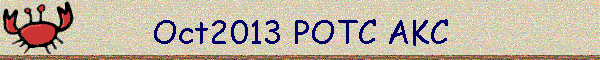 Oct2013 POTC AKC